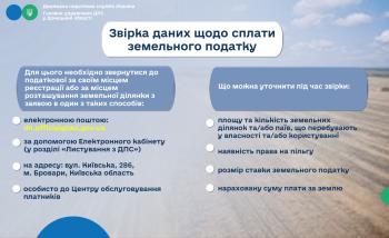 Платники Донеччини можуть звірити дані щодо нарахування плати за землю