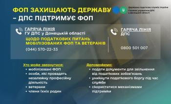 Податкові пільги для мобілізованих ФОП